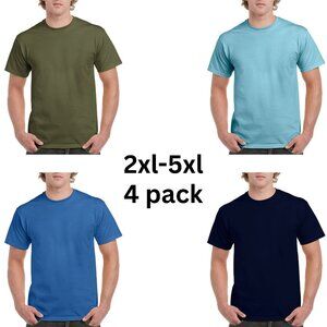 NEW 4 pack unisex/ men women shirt short sleeve 4 shirts great deal!